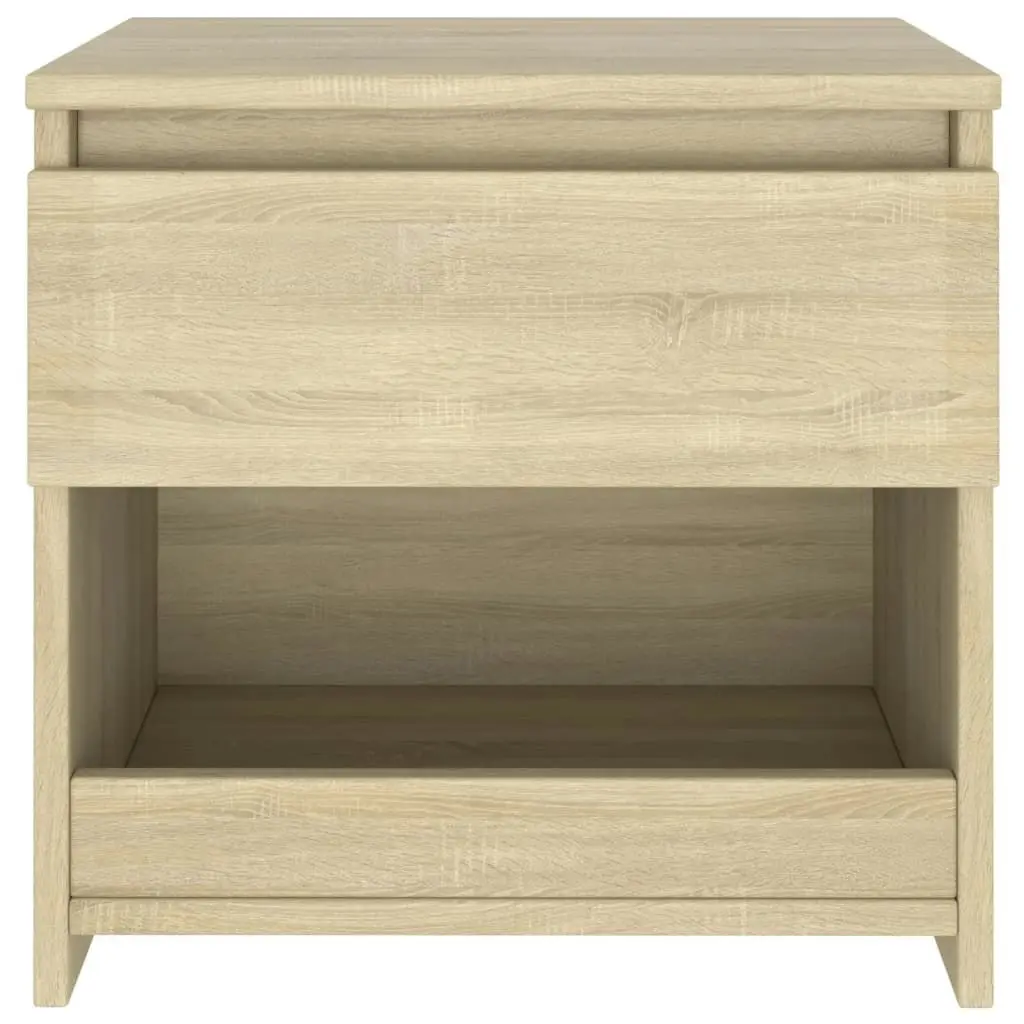 Bedside Cabinets 2 pcs Sonoma Oak 40x30x39 cm Engineered Wood 803450