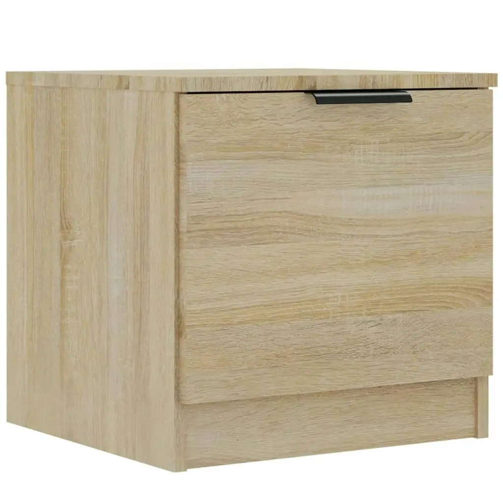 Bedside Cabinets 2 pcs Sonoma Oak 40x39x40 cm 811203