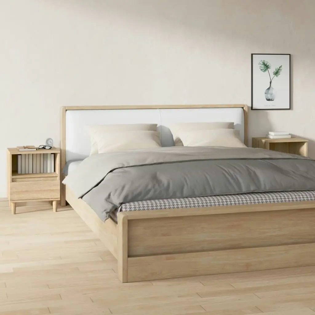 Bedside Cabinets 2 pcs Sonoma Oak 40x35x50 cm 821801