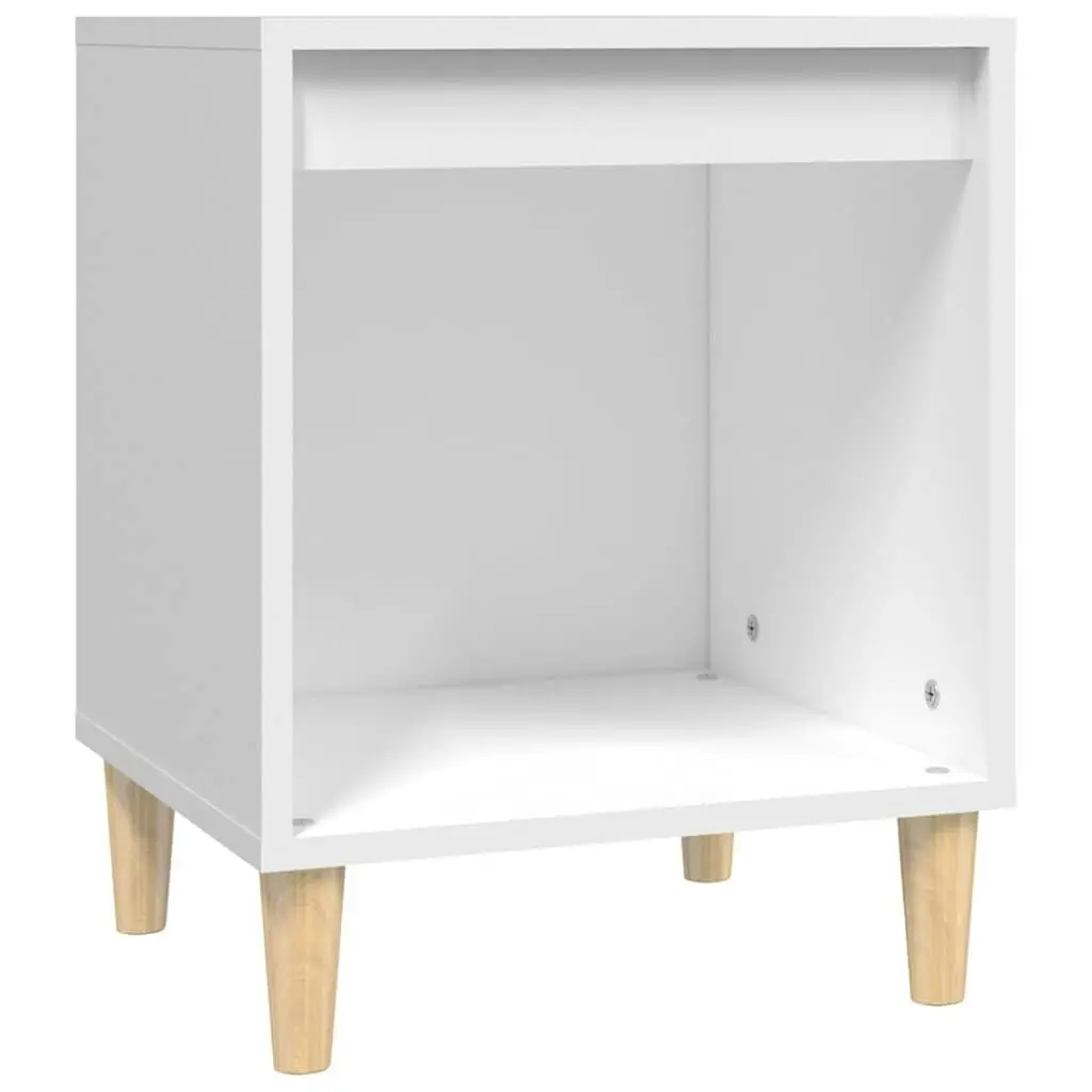 Bedside Cabinets 2 pcs White 40x35x50 cm 821859