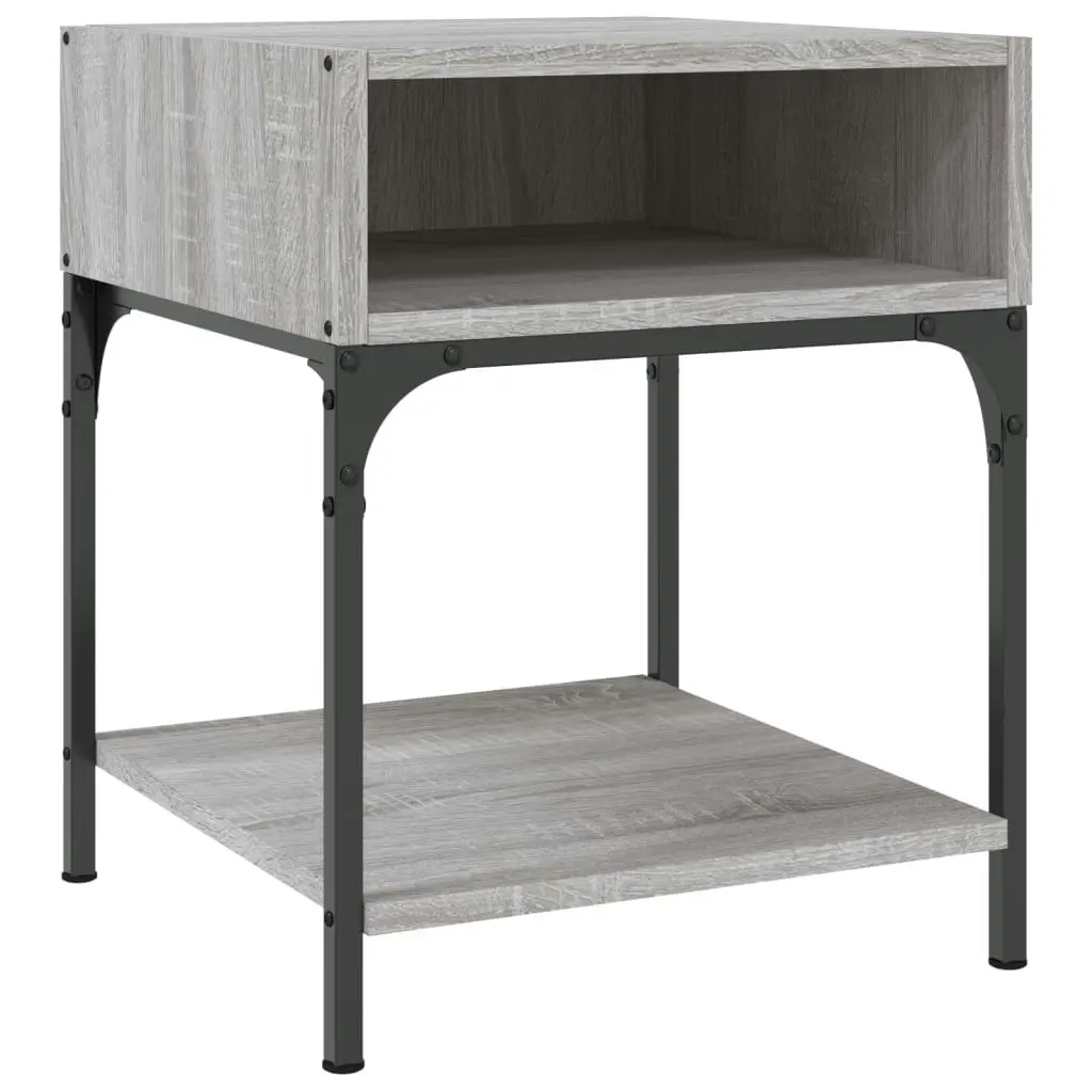 Bedside Tables 2 pcs Grey Sonoma 40x41x50 cm Engineered Wood 825880