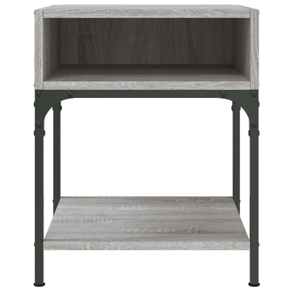 Bedside Tables 2 pcs Grey Sonoma 40x41x50 cm Engineered Wood 825880