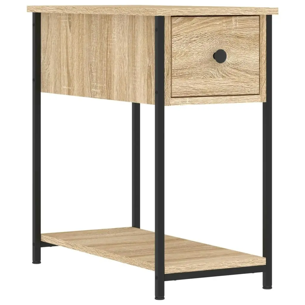 Bedside Cabinets 2 pcs Sonoma Oak 30x60x60 cm Engineered Wood 826056