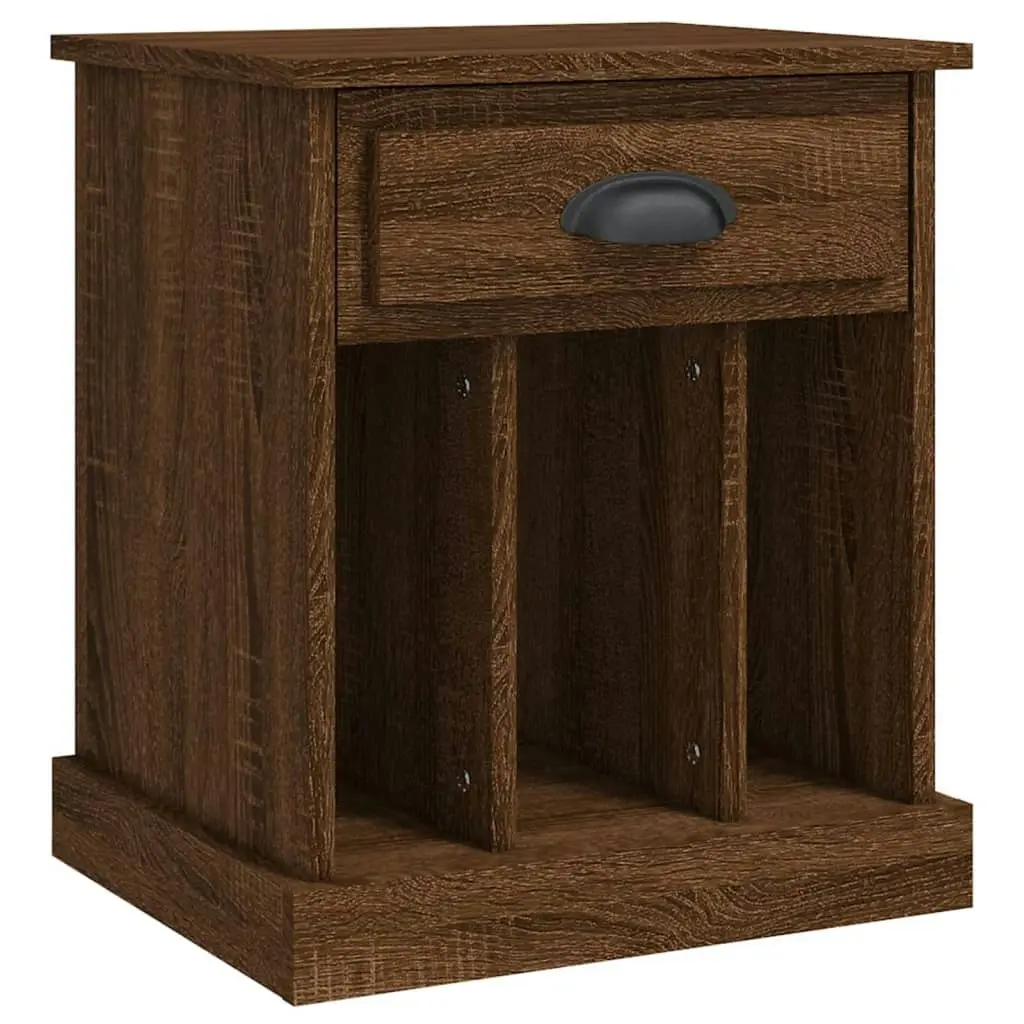 Bedside Cabinets 2 pcs Brown Oak 43x36x50 cm 816359