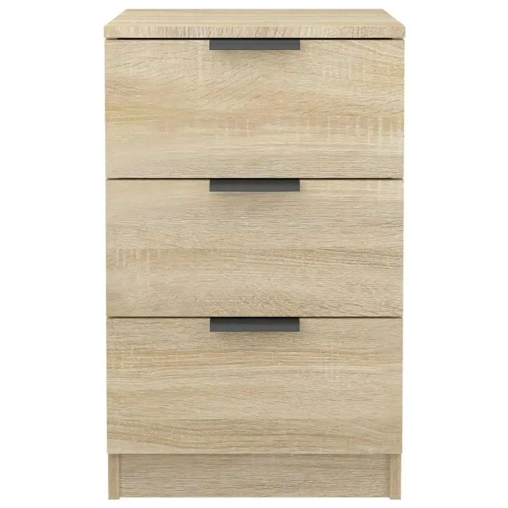 Bedside Cabinets 2 pcs Sonoma Oak 40x36x65 cm 811275