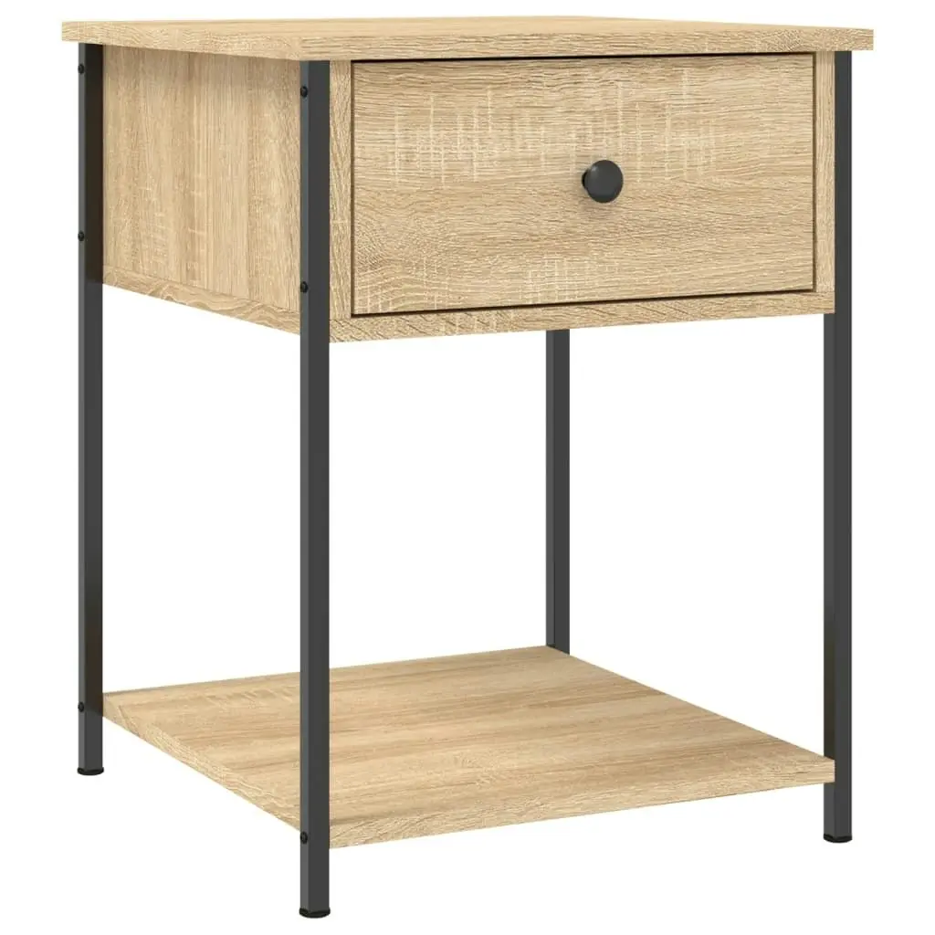 Bedside Tables 2 pcs Sonoma Oak 44x45x58 cm Engineered Wood 825846