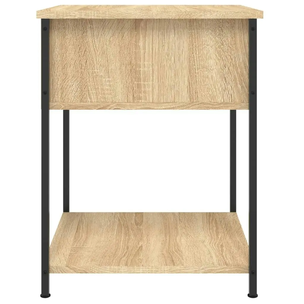 Bedside Tables 2 pcs Sonoma Oak 44x45x58 cm Engineered Wood 825846