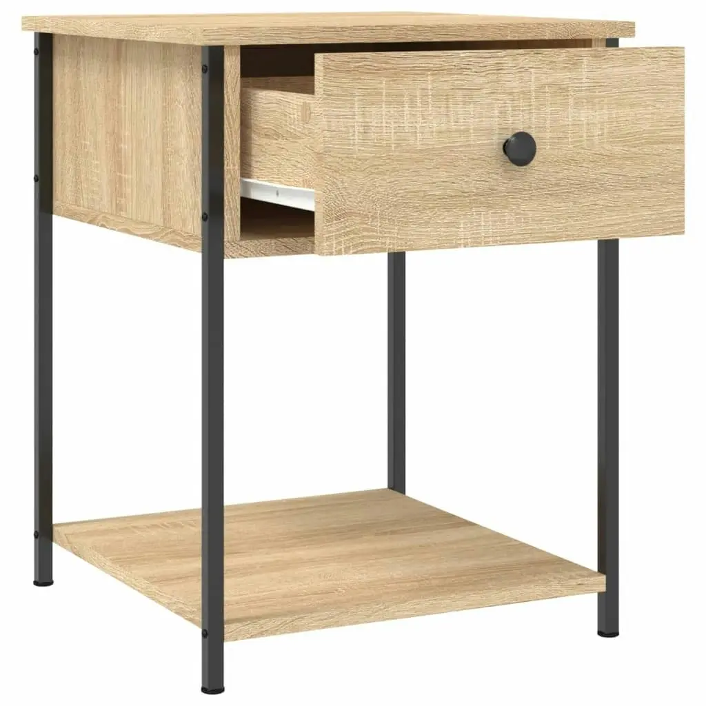 Bedside Tables 2 pcs Sonoma Oak 44x45x58 cm Engineered Wood 825846