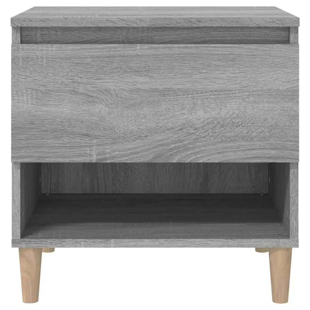 Bedside Tables 2 pcs Grey Sonoma 50x46x50 cm Engineered Wood 819545