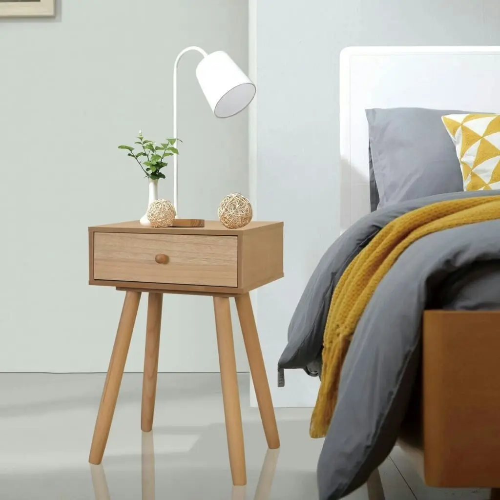 Bedside Tables 2 pcs Solid Pinewood 40x30x61 cm Brown 244742