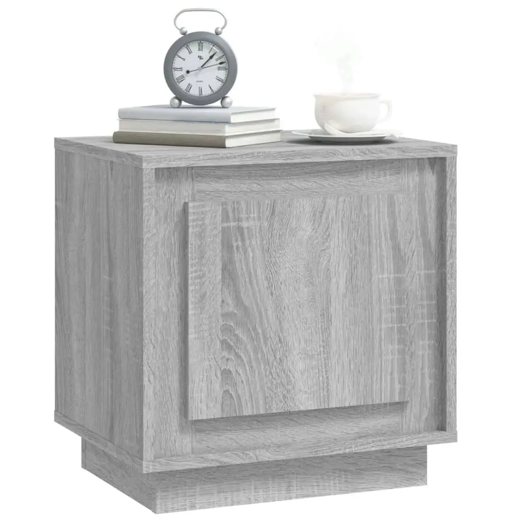 Bedside Cabinets 2 pcs Grey Sonoma 44x35x45 cm Engineered Wood 819849