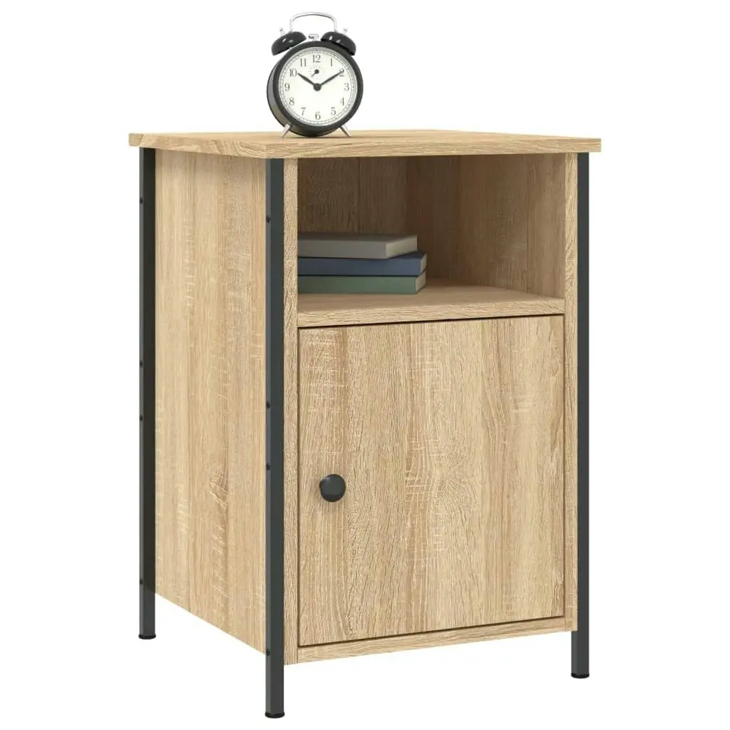 Bedside Cabinets 2 pcs Sonoma Oak 40x42x60 cm Engineered Wood 825916