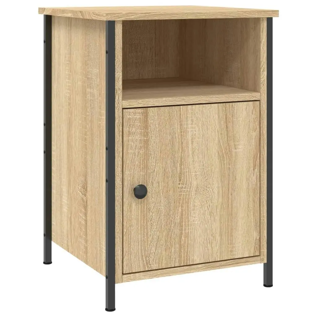 Bedside Cabinets 2 pcs Sonoma Oak 40x42x60 cm Engineered Wood 825916