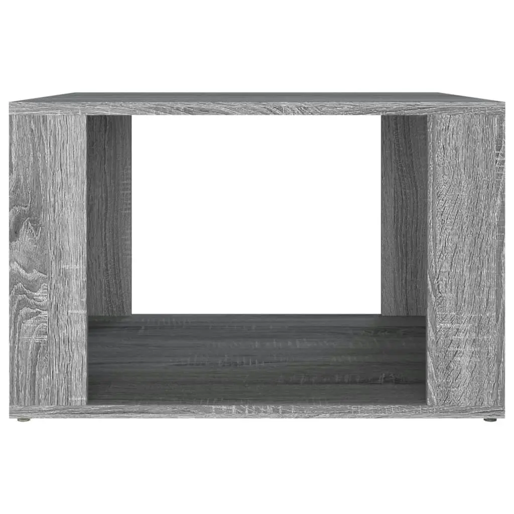 Bedside Table Grey Sonoma 57x55x36 cm Engineered Wood 816558