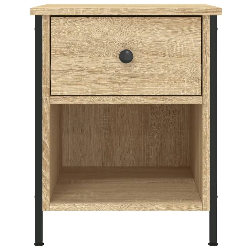 Bedside Cabinets 2 pcs Sonoma Oak 40x42x50 cm Engineered Wood 825936