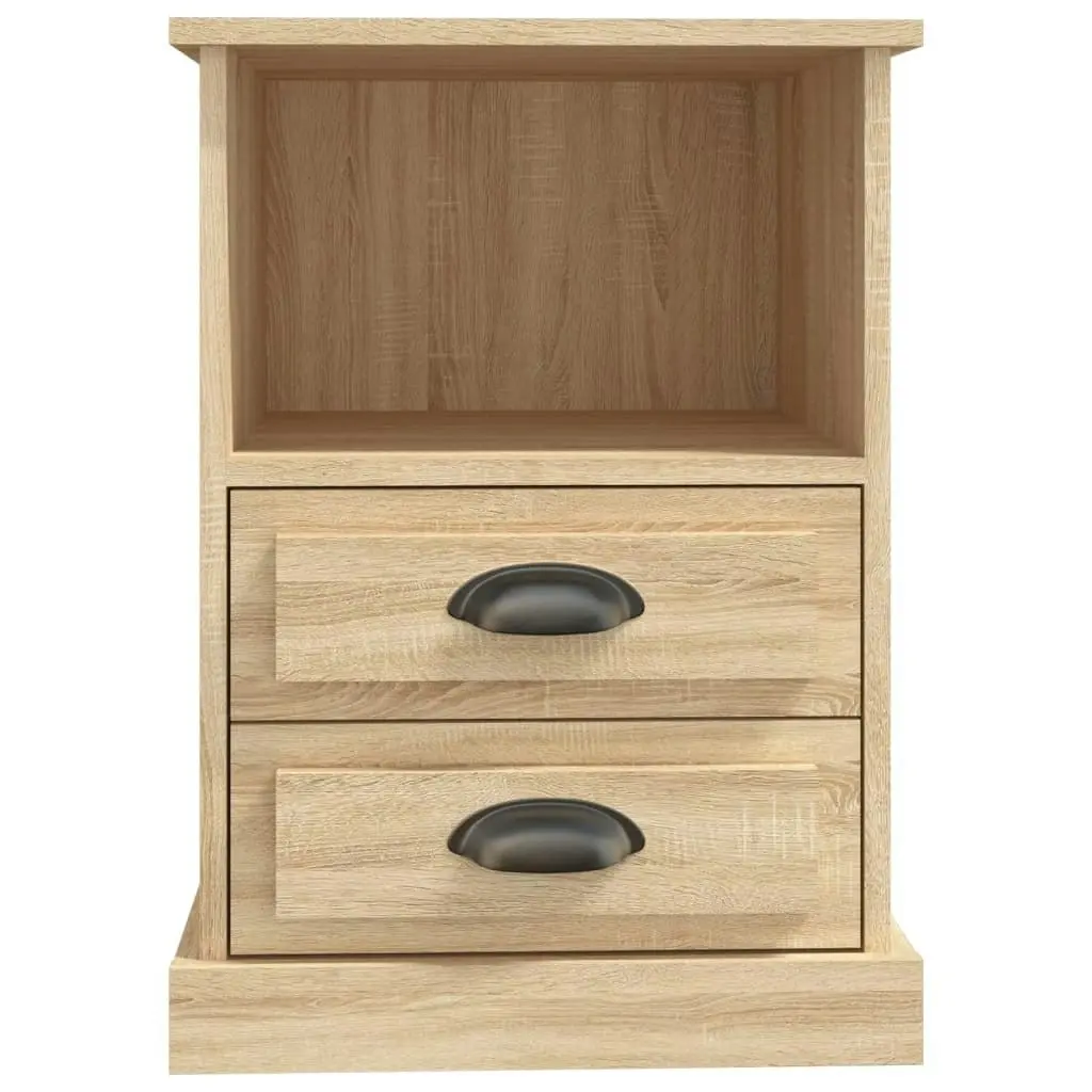 Bedside Cabinets 2 pcs Sonoma Oak 43x36x60 cm 816335