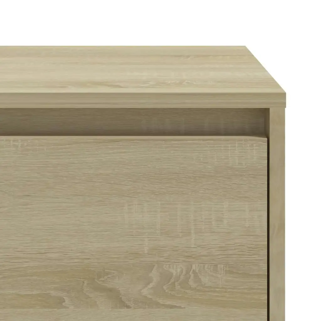 Bedside Cabinets 2 pcs Sonoma Oak 45x34x44.5 cm Engineered Wood 809870