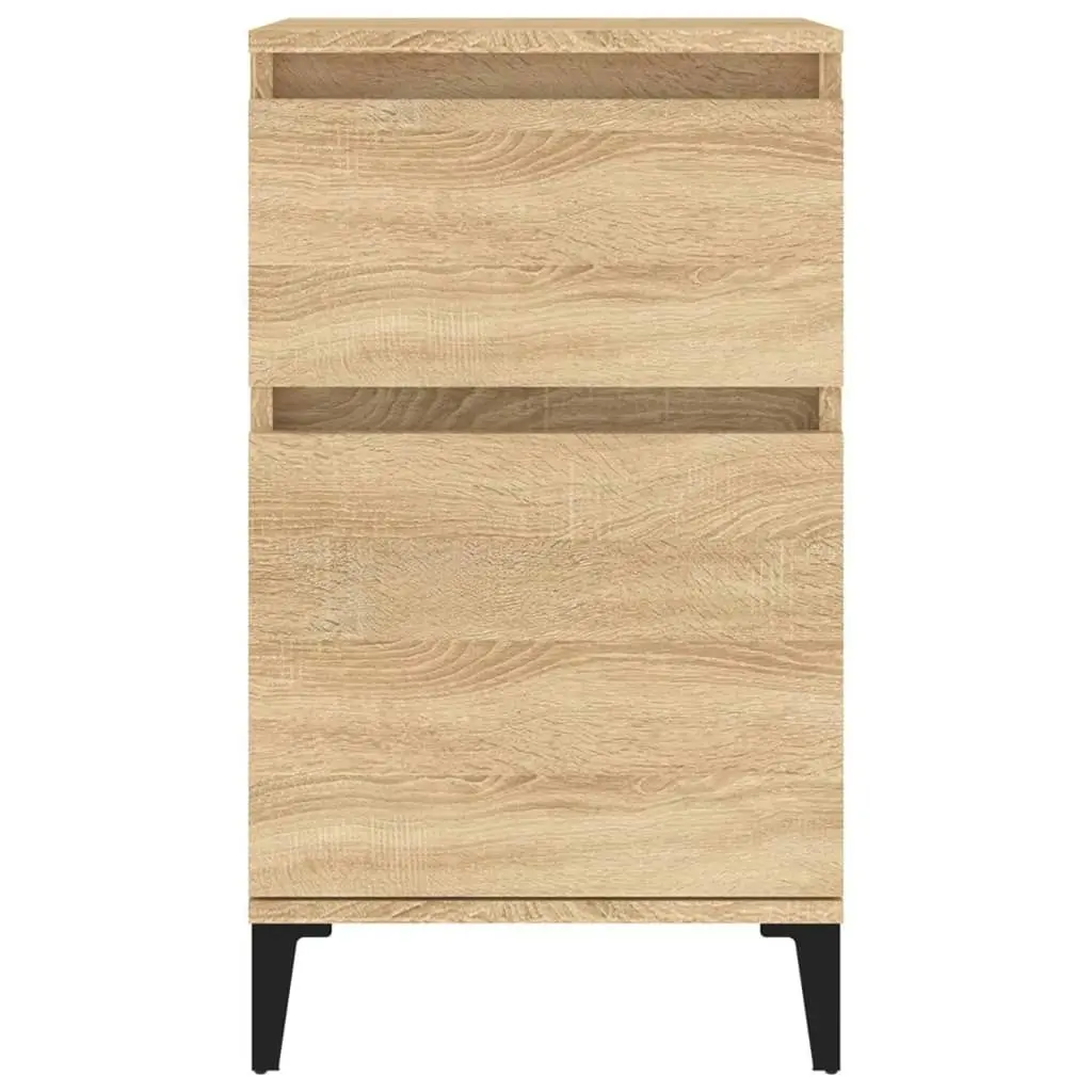 Bedside Cabinets 2 pcs Sonoma Oak 40x35x70 cm 819715