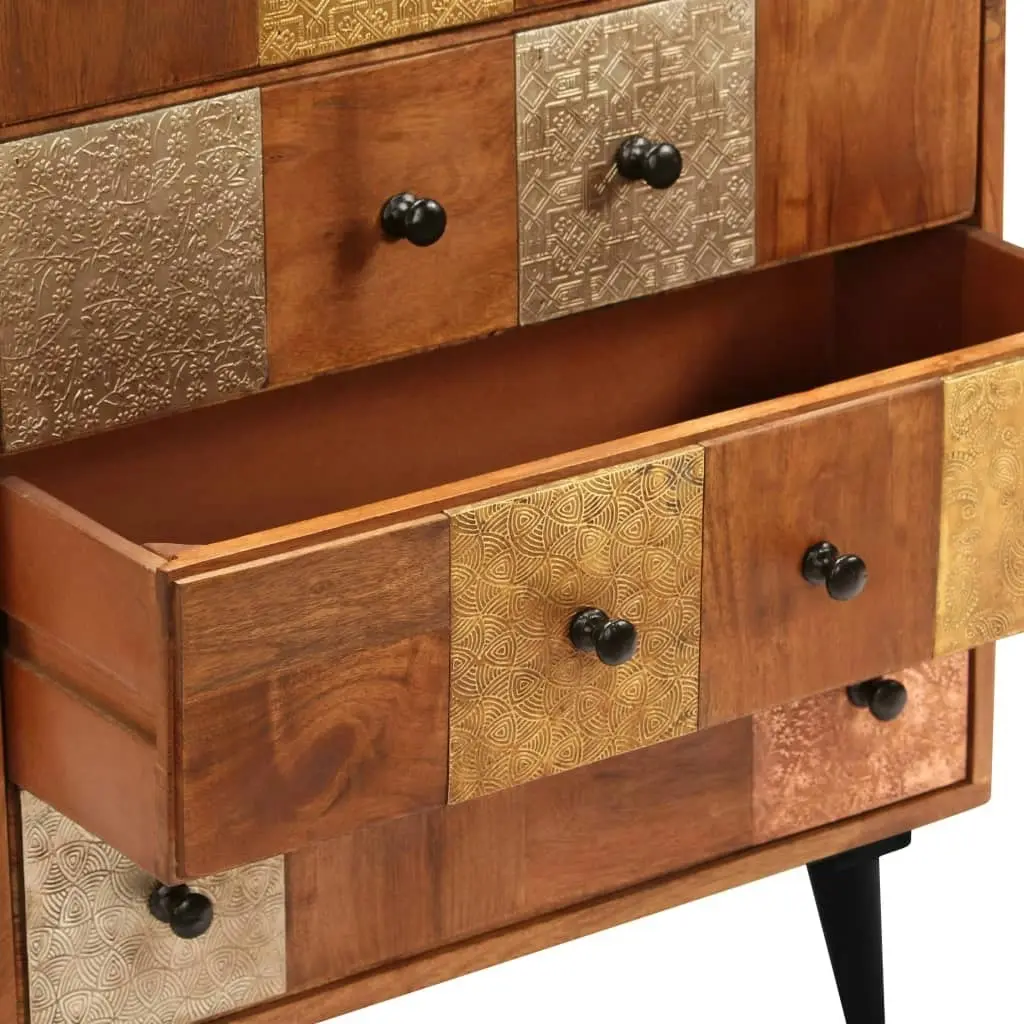 Chest of Drawers 60x30x75 cm Solid Acacia Wood 247681