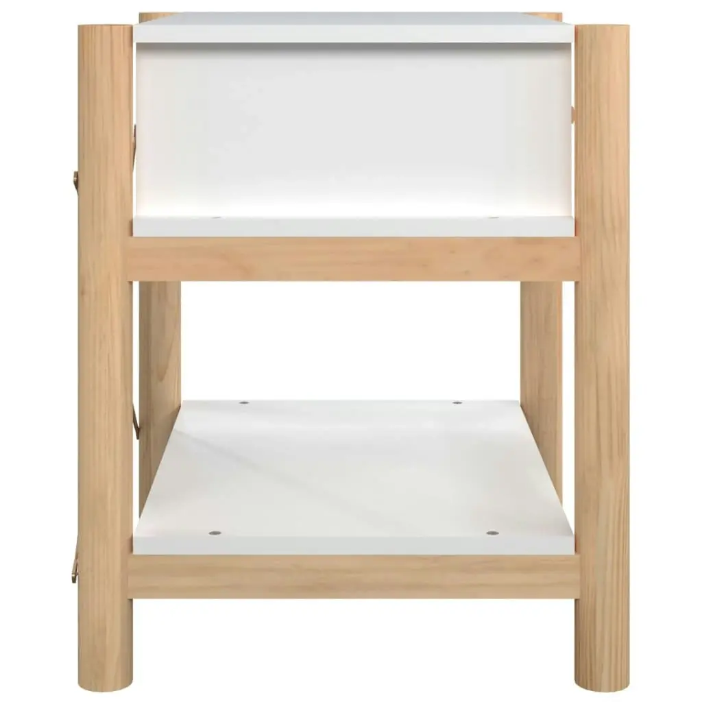 Bedside Tables 2pcs White 42x38x45 cm Engineered Wood 345655