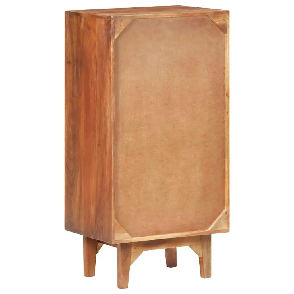 Chest of Drawers 43.5x35x90 cm Solid Acacia Wood 323542