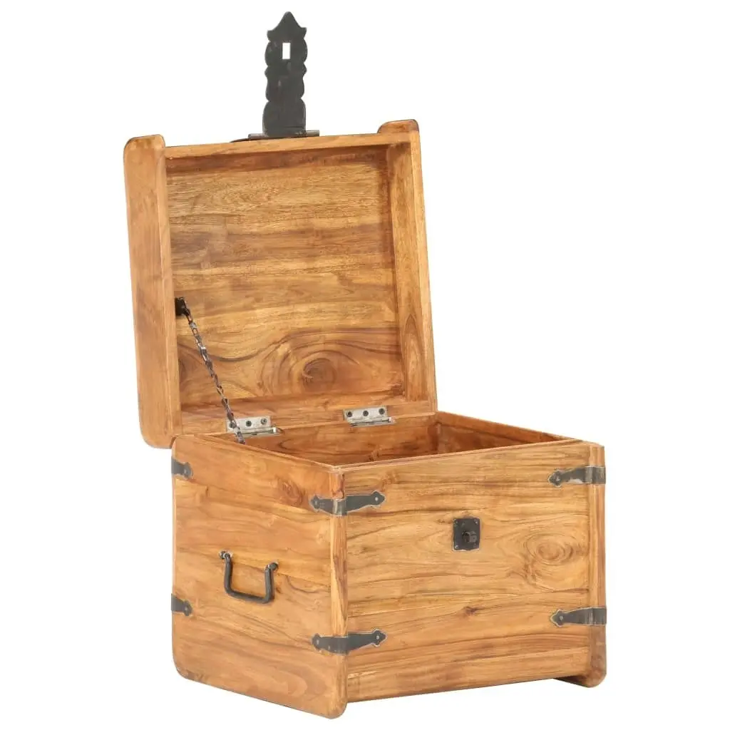 Chest 40x40x40 cm Solid Acacia Wood 289647