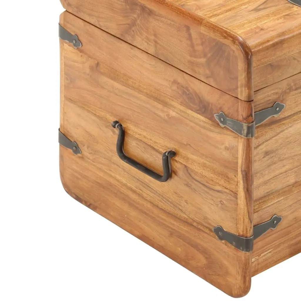 Chest 40x40x40 cm Solid Acacia Wood 289647