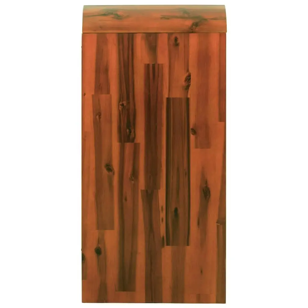 Chest of Drawers Solid Acacia Wood 90x37x75 cm 245195