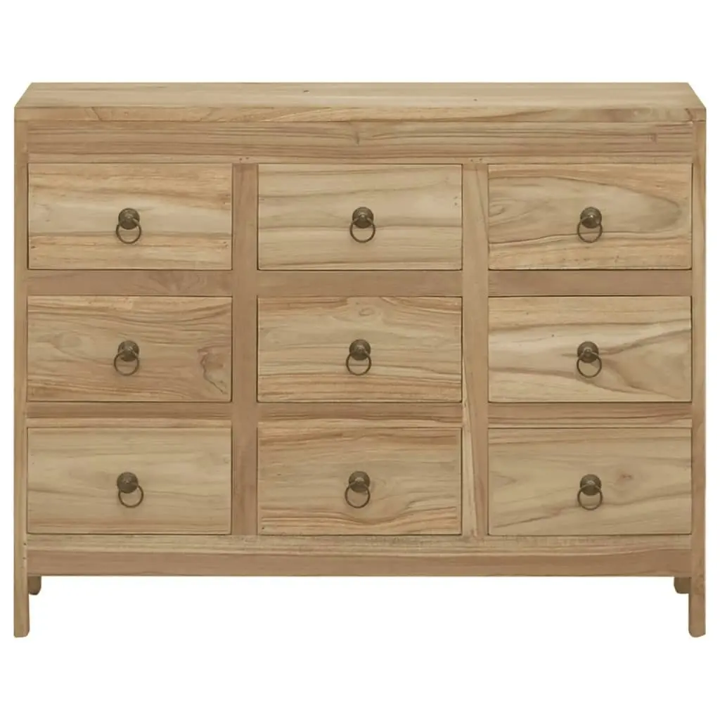 Chest of Drawers 80x30x55 cm Solid Wood Teak 340739