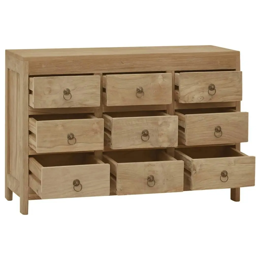 Chest of Drawers 80x30x55 cm Solid Wood Teak 340739