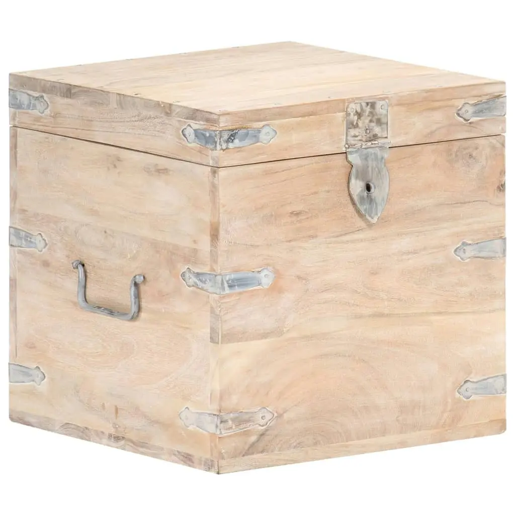 Chest 40x40x40 cm Solid Acacia Wood 289640