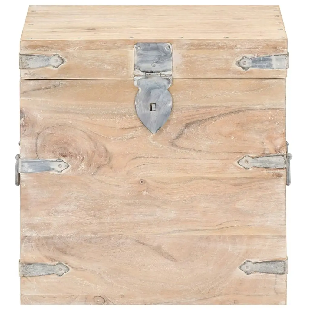 Chest 40x40x40 cm Solid Acacia Wood 289640