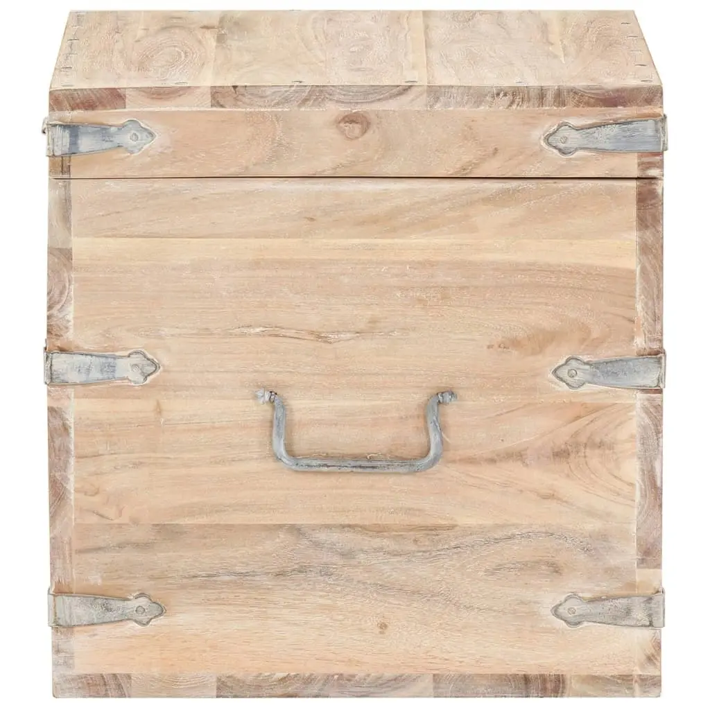 Chest 40x40x40 cm Solid Acacia Wood 289640