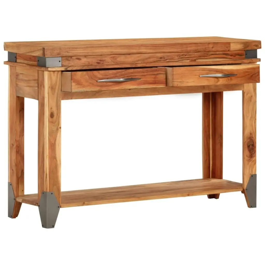 Console Table 110x34x74 cm Solid Wood Acacia 338469