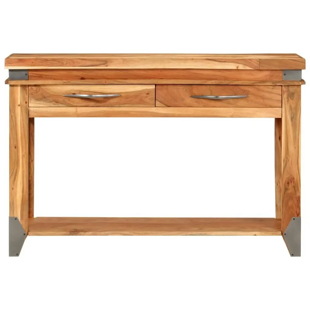 Console Table 110x34x74 cm Solid Wood Acacia 338469