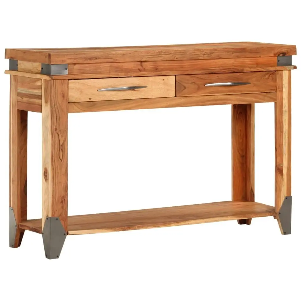 Console Table 110x34x74 cm Solid Wood Acacia 338469