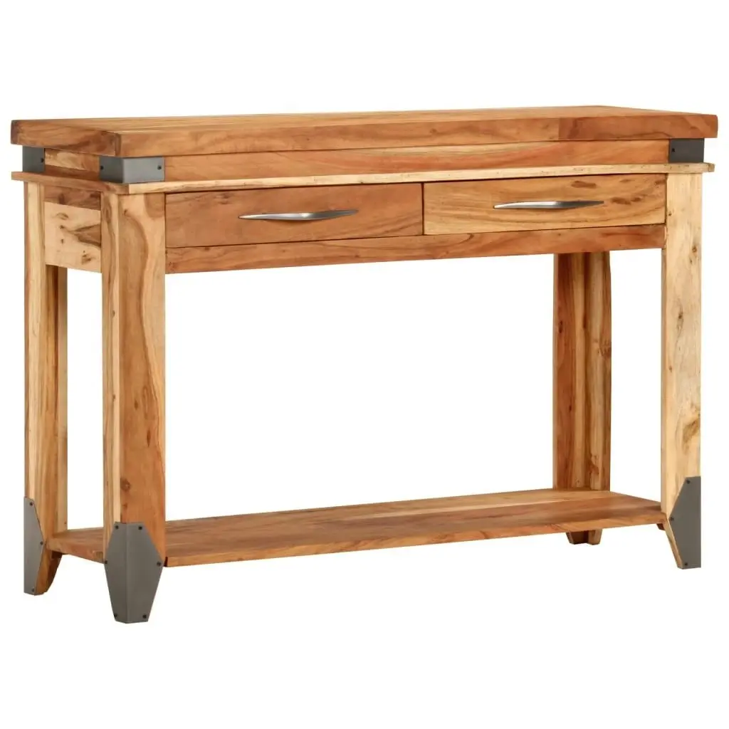 Console Table 110x34x74 cm Solid Wood Acacia 338469