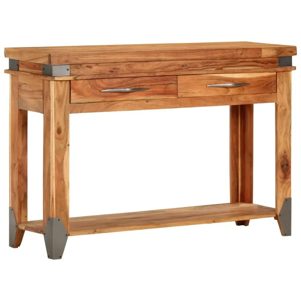 Console Table 110x34x74 cm Solid Wood Acacia 338469