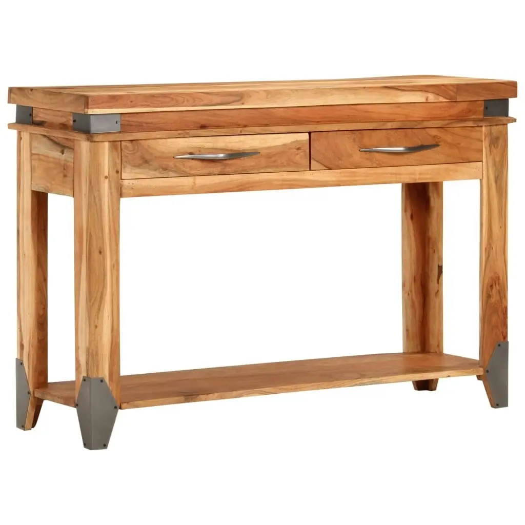 Console Table 110x34x74 cm Solid Wood Acacia 338469