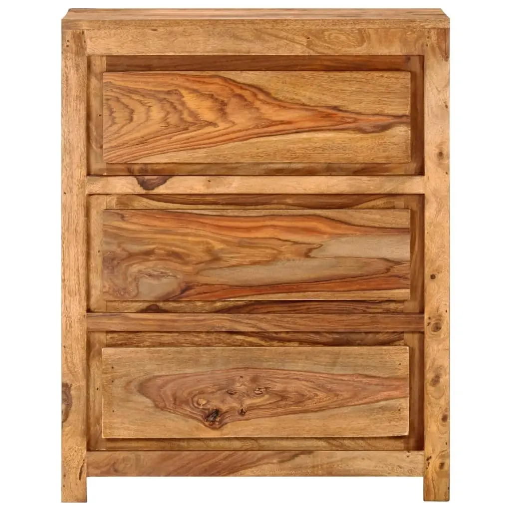 Drawer Cabinet 60x33x75 cm Solid Wood Acacia 338435