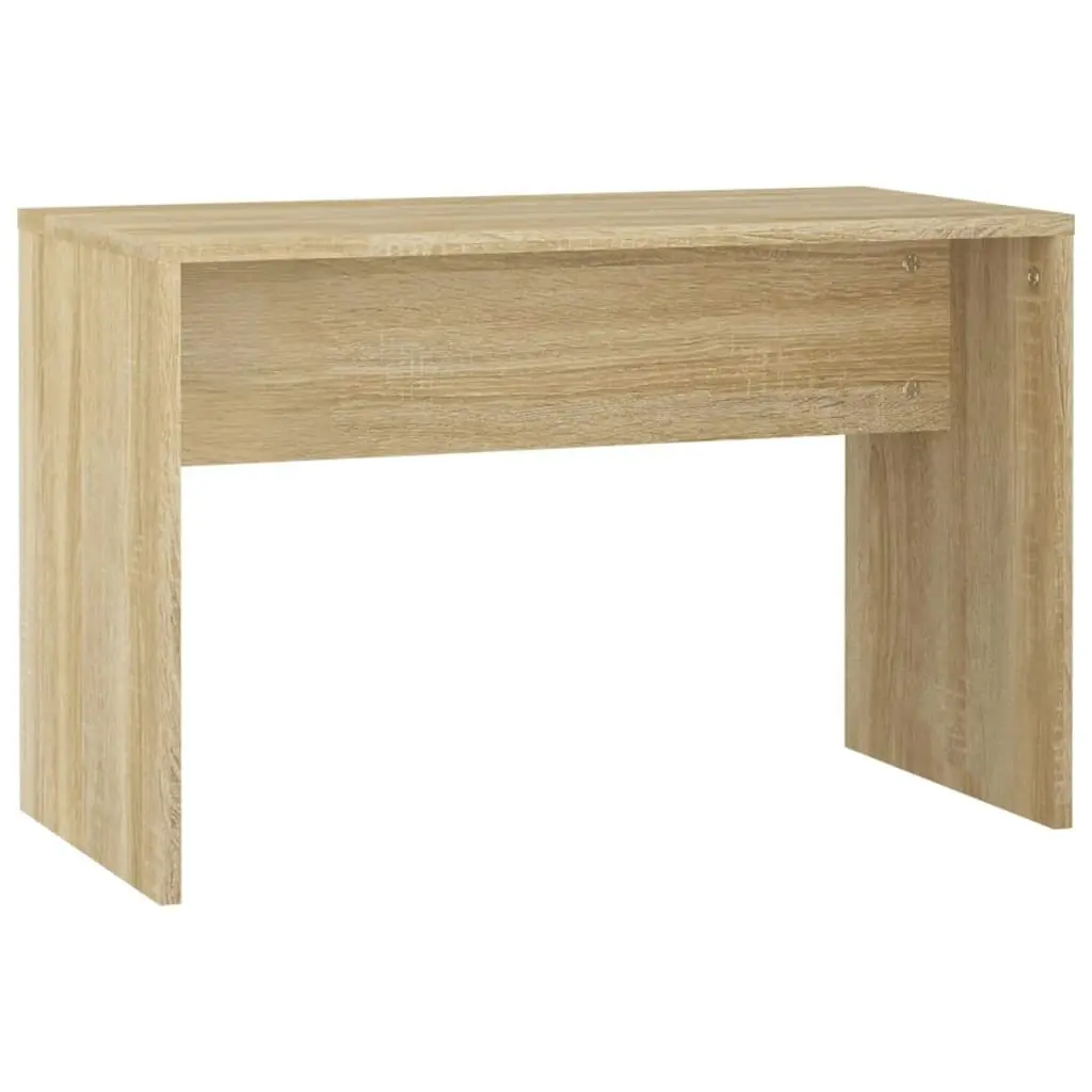 Dressing Table Set with LED Sonoma Oak Engineered Wood 3114117