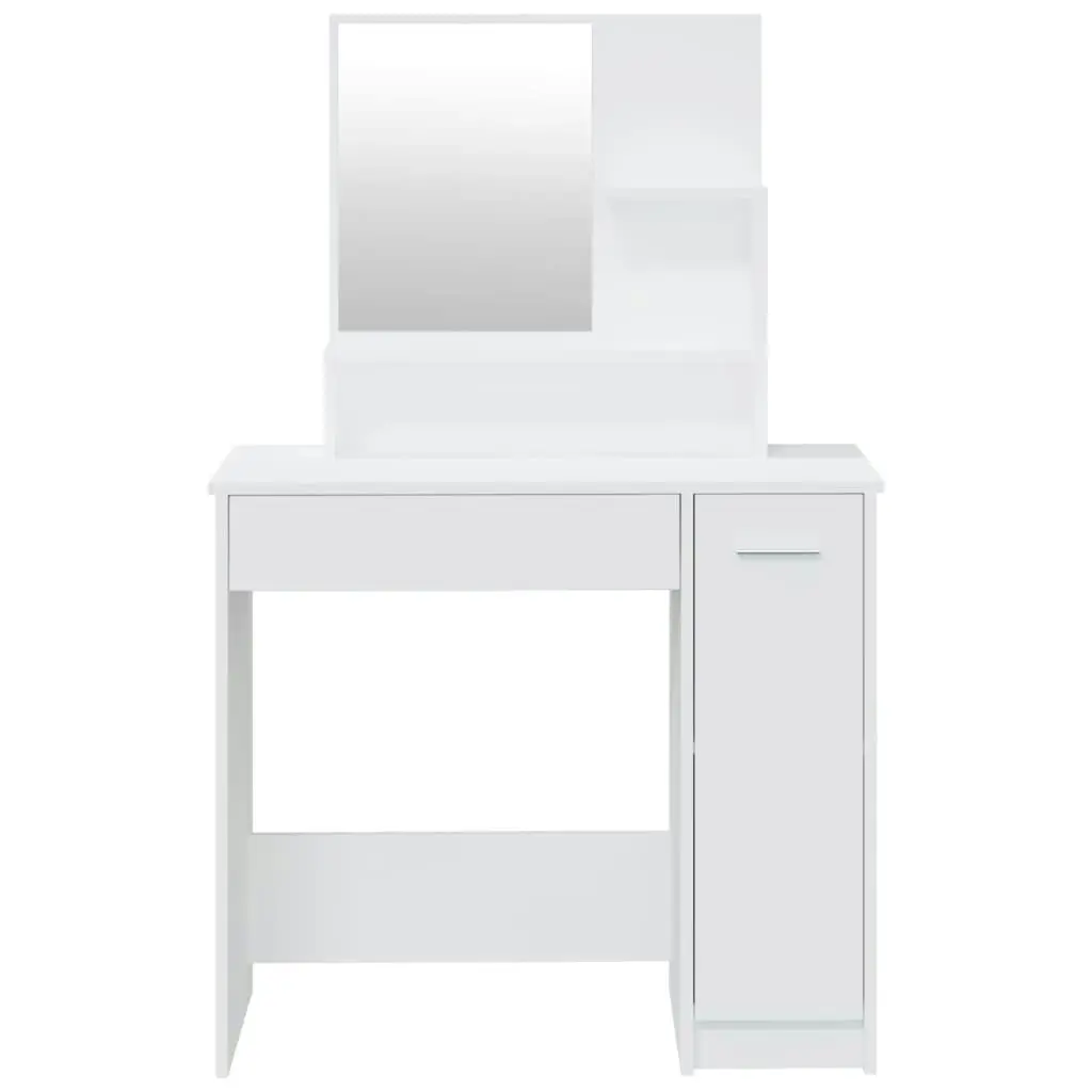 Dressing Table Set White 86.5x35x136 cm 3114147