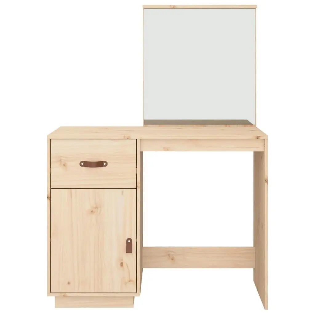 Dressing Table 95x50x134 cm Solid Wood Pine 820087