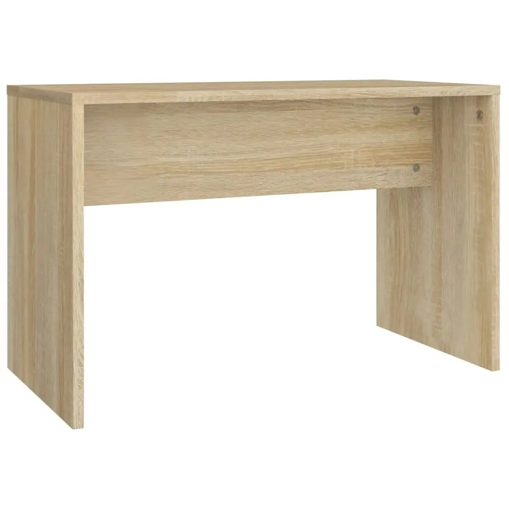 Dressing Table Set with LED Sonoma Oak Engineered Wood 3114133