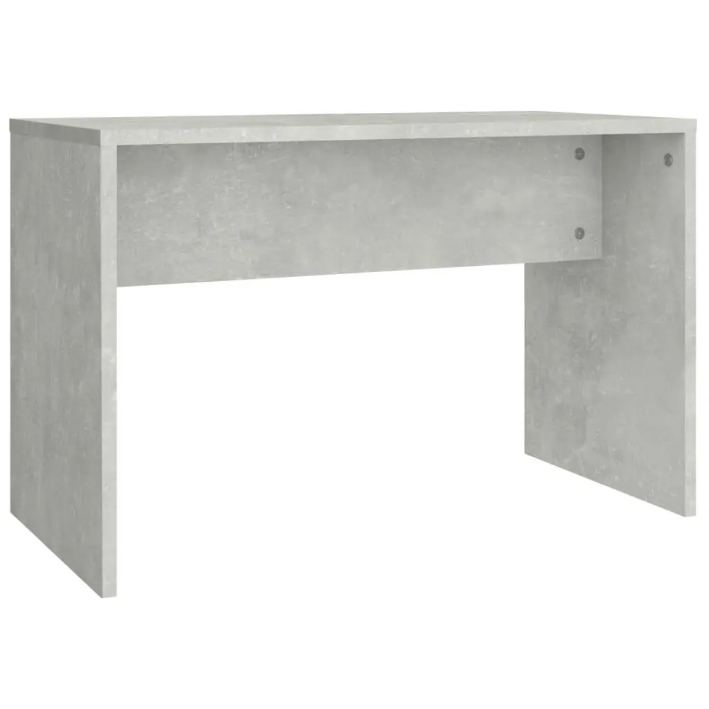 Dressing Table Set with LED Concrete Grey Engineered Wood 3114134