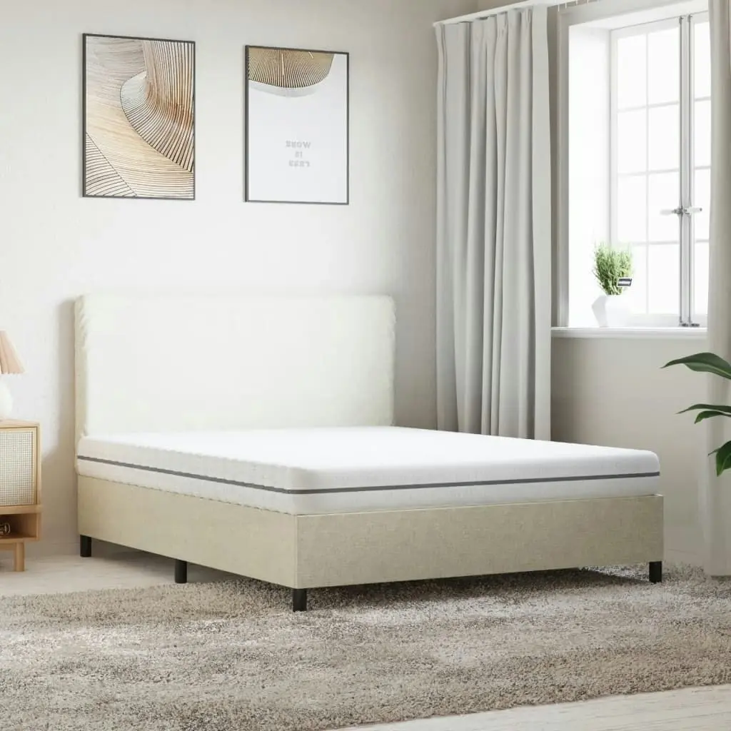 Foam Mattress Medium Soft 152x203 cm Queen Size 373051