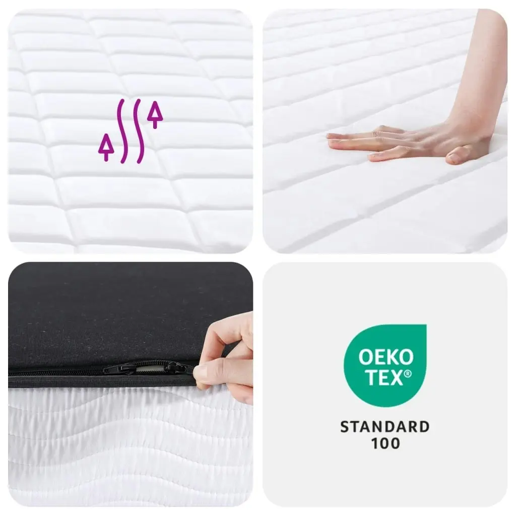 Foam Mattress Medium Soft 90x190 cm 373043