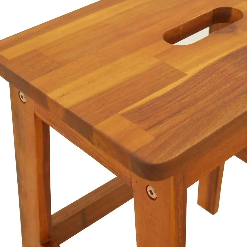 2 Step Stool 40x38x50 cm Solid Wood Acacia 153333