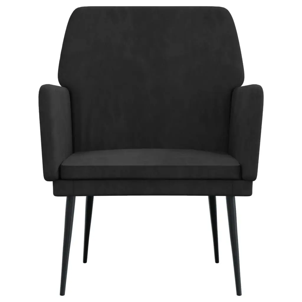 Armchair Black 62x79x79 cm Velvet 351377