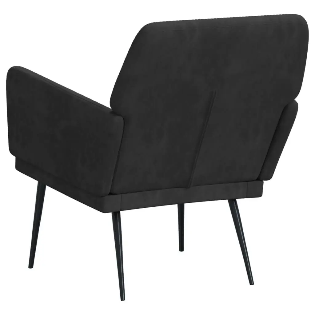 Armchair Black 62x79x79 cm Velvet 351377